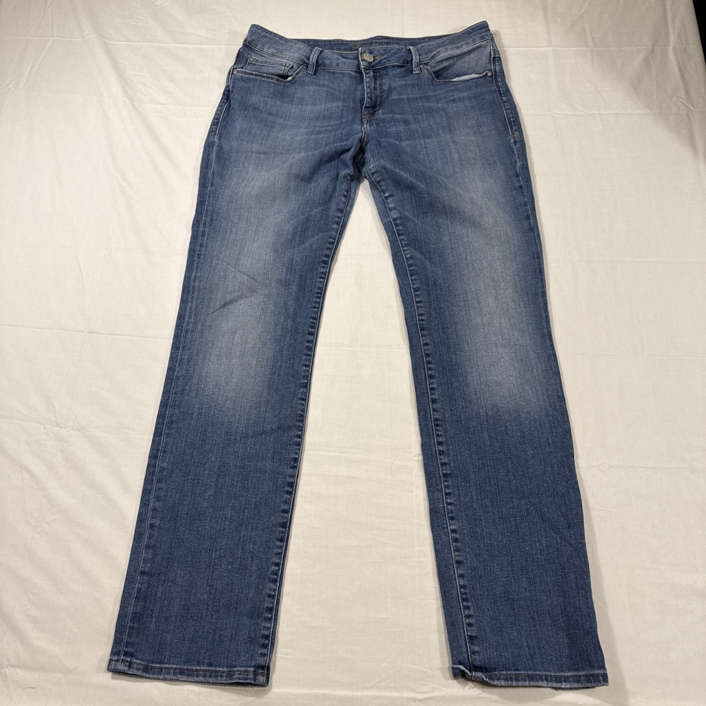 JEANS STRAIGHT Mavi  Women's 12 Blue Medium Wash PANTS NO SIZE TAG SEE PICS